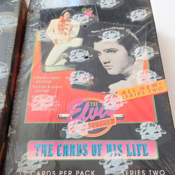 Elvis 3 factory  sealed card sets of his life - Picture 11 of 11